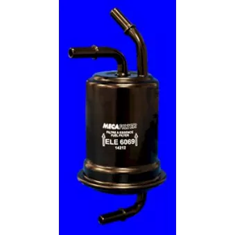 Filtre à carburant MECAFILTER ELE6069 pour KIA SHUMA 1.8 i 16V - 110cv