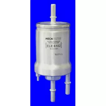 Filtre à carburant MECAFILTER ELE6102 pour SKODA FABIA 1.4 16V - 75cv
