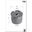 MECAFILTER ELG5205 - Filtre à carburant