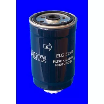 Filtre à carburant MECAFILTER OEM 190663