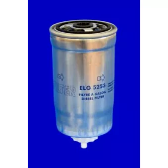 Filtre à carburant MECAFILTER ELG5253 pour LANCIA LYBRA 1.9 JTD - 105cv