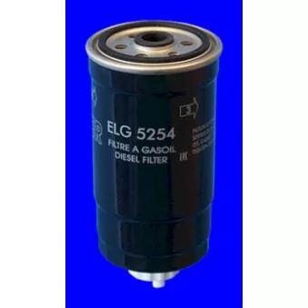 Filtre à carburant MECAFILTER ELG5254 pour LANCIA LYBRA 1.9 JTD - 105cv