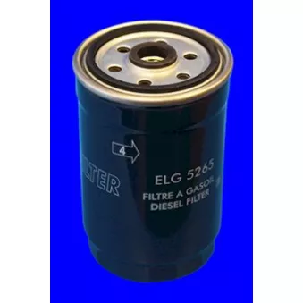 Filtre à carburant MECAFILTER OEM esr4686
