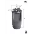 MECAFILTER ELG5279 - Filtre à carburant