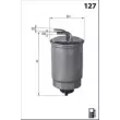 MECAFILTER ELG5296 - Filtre à carburant