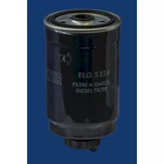Filtre à carburant MECAFILTER OEM 0K2KK13483A