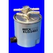 Filtre à carburant MECAFILTER [ELG5403]