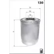 MECAFILTER ELG5406 - Filtre à carburant