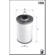 MECAFILTER ELG5500 - Filtre à carburant