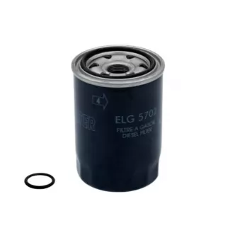 Filtre à carburant MECAFILTER ELG5702 pour MAZDA 3 1.8 D - 116cv