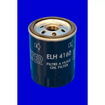 Filtre à huile MECAFILTER ELH4160 pour FORD SIERRA 1.8 TD - 75cv