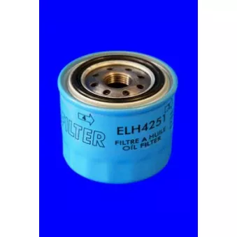 Filtre à huile MECAFILTER OEM 1520801B16