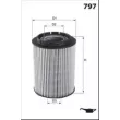 MECAFILTER ELH4323 - Filtre à huile