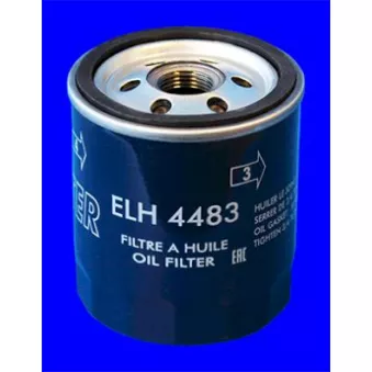 Filtre à huile MECAFILTER ELH4483 pour SUZUKI BALENO 1.6 i 16V - 99cv