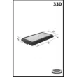 MECAFILTER ELP3700 - Filtre à air