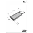 MECAFILTER ELP9232 - Filtre à air