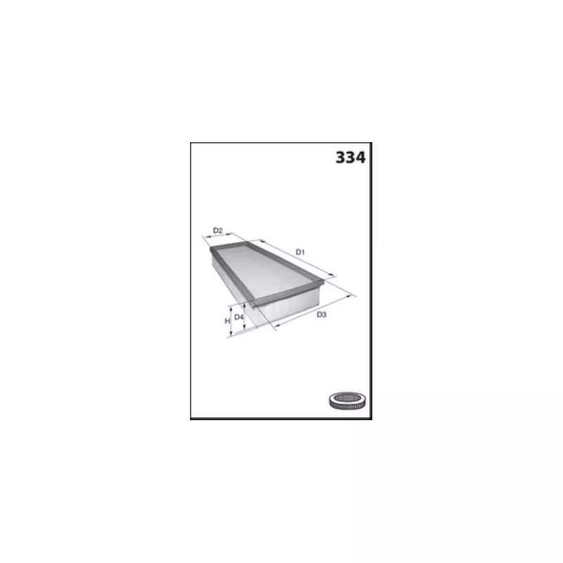 Filtre à air MECAFILTER ELP9301 - Visuel 1