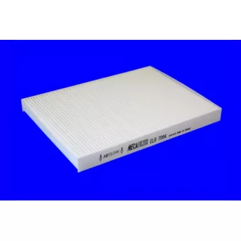 Filtre, air de l'habitacle MECAFILTER [ELR7004]