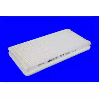 Filtre, air de l'habitacle MECAFILTER [ELR7027]