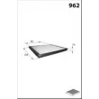MECAFILTER ELR7093 - Filtre, air de l'habitacle