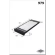 MECAFILTER ELR7213 - Filtre, air de l'habitacle