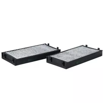 Filtre, air de l'habitacle MECAFILTER JKR7276 pour BMW X5 M 50 d - 381cv