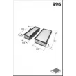 MECAFILTER JLR7064 - Filtre, air de l'habitacle