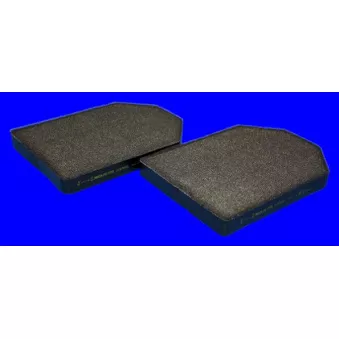 Filtre, air de l'habitacle MECAFILTER JLR7091 pour AUDI A8 3.7 quattro - 260cv