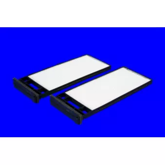 Filtre, air de l'habitacle MECAFILTER JLR7160 pour NISSAN PATROL 4.2 TDI - 170cv