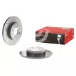 BREMBO 08.5085.75 - Jeu de 2 disques de frein arrière