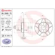 BREMBO 08.5085.75 - Jeu de 2 disques de frein arrière