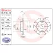 BREMBO 08.5164.76 - Jeu de 2 disques de frein avant