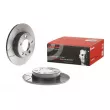 BREMBO 08.7165.75 - Jeu de 2 disques de frein arrière