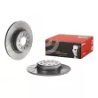 BREMBO 08.7861.75 - Jeu de 2 disques de frein arrière