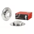 Jeu de 2 disques de frein arrière BREMBO [08.8065.14]