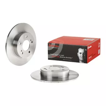 Jeu de 2 disques de frein arrière BREMBO OEM 432062Y503