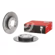 BREMBO 08.9148.75 - Jeu de 2 disques de frein arrière