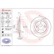 Jeu de 2 disques de frein avant BREMBO [08.F358.11]