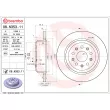 BREMBO 08.N353.11 - Jeu de 2 disques de frein arrière
