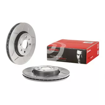 BREMBO 09.8137.76 - Jeu de 2 disques de frein avant