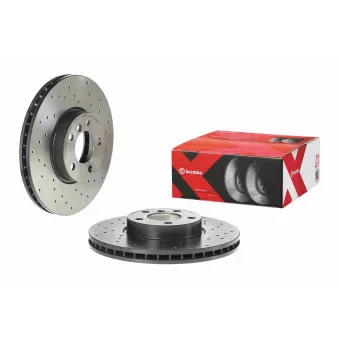 Jeu de 2 disques de frein avant BREMBO OEM 34116886478
