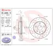 BREMBO 09.A969.1X - Disque de frein arrière
