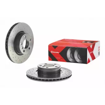 Jeu de 2 disques de frein avant BREMBO 09.B570.1X