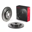 BREMBO 09.B981.11 - Jeu de 2 disques de frein arrière
