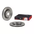 BREMBO 09.C170.1X - Jeu de 2 disques de frein arrière