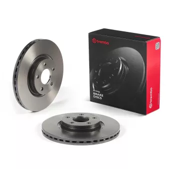 Jeu de 2 disques de frein avant BREMBO OEM KV6C1125CC