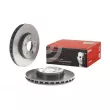 BREMBO 09.C893.11 - Jeu de 2 disques de frein avant