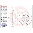 BREMBO 09.C893.11 - Jeu de 2 disques de frein avant