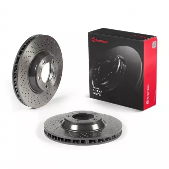 Jeu de 2 disques de frein arrière BREMBO OEM 99735140601
