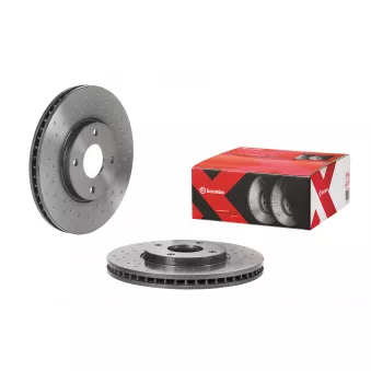 Jeu de 2 disques de frein avant BREMBO OEM 1854394